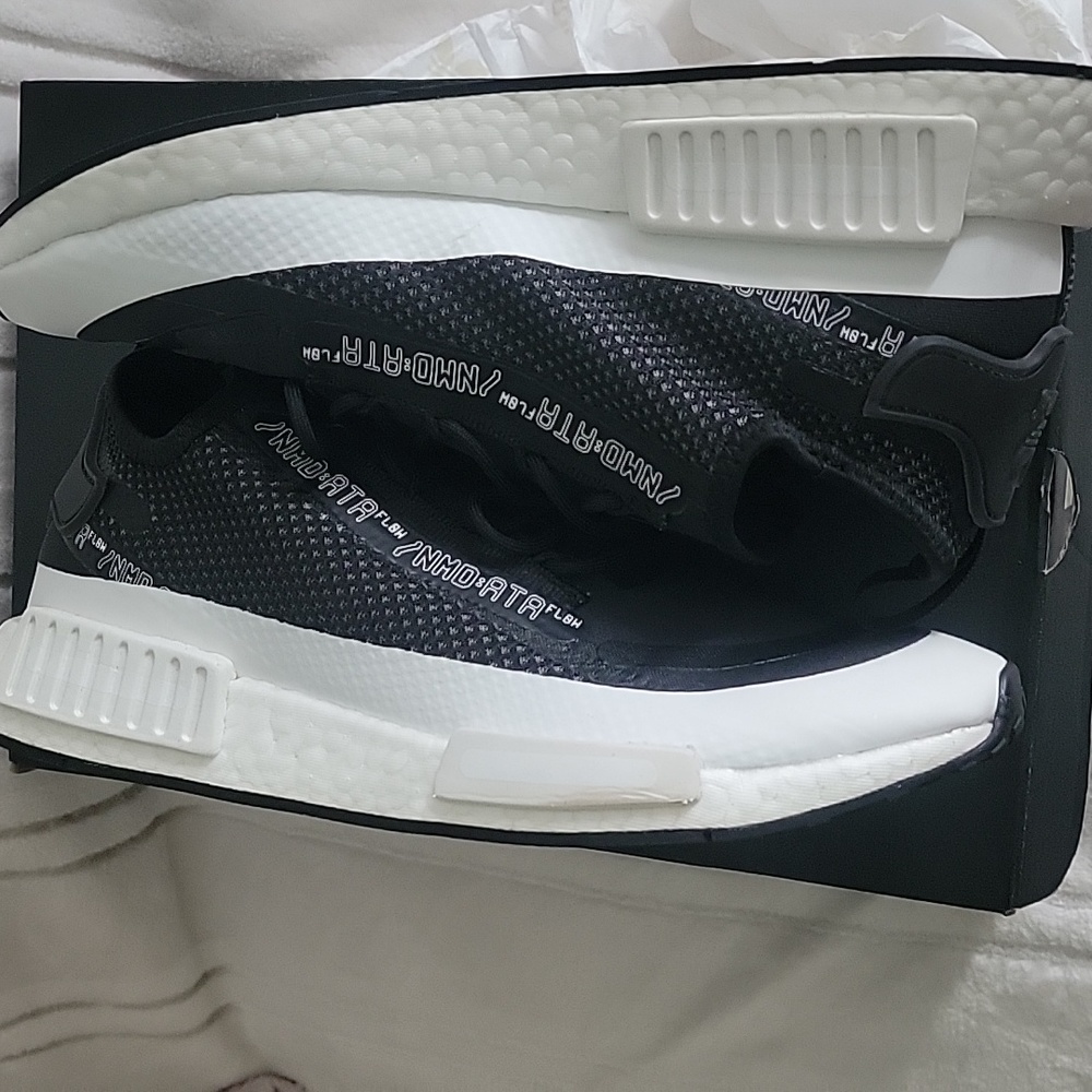 Mens Adidas Nmd_r1 Spectoo Shoes Size 9 5 - image 7